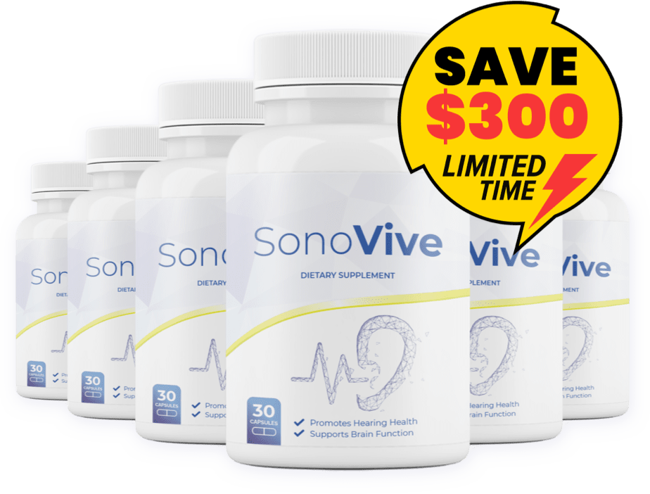 Sonovive 6bottles with promo baner